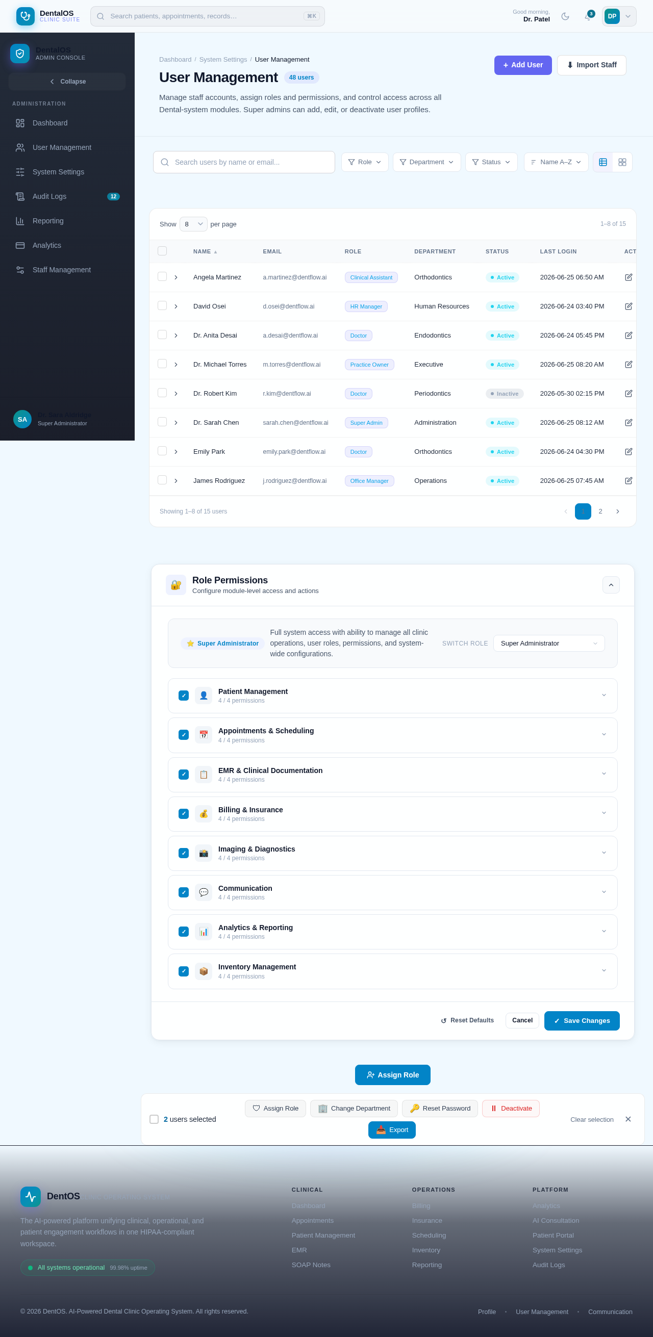 UserManagement design preview