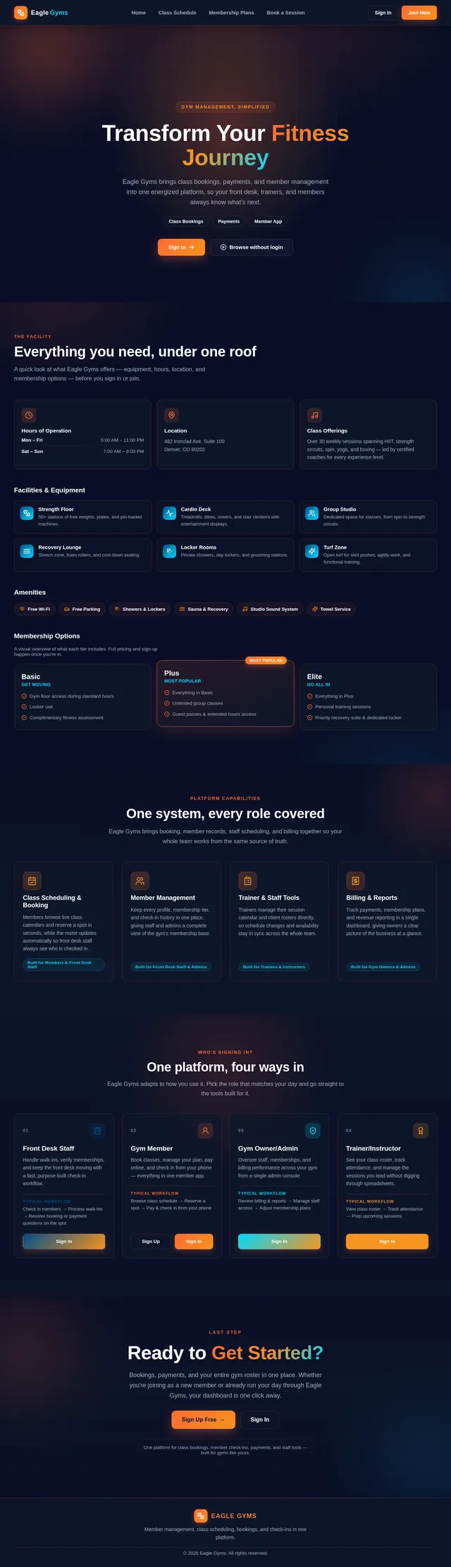 Landing Page