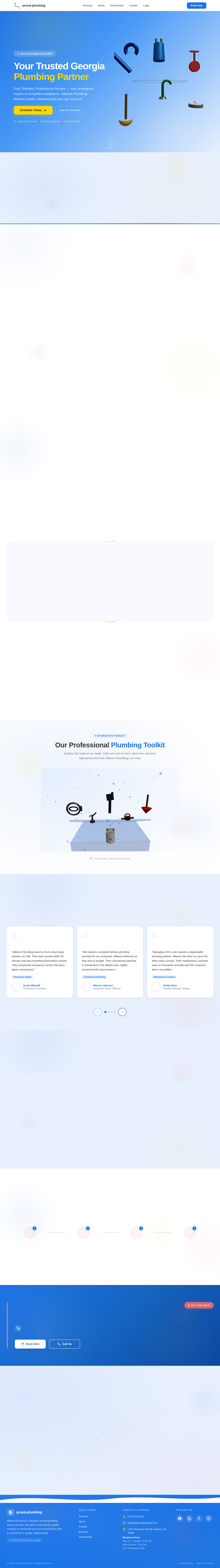 Landing design preview
