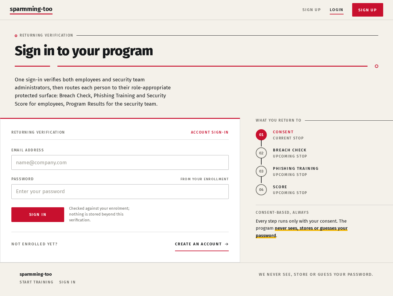 Login design preview
