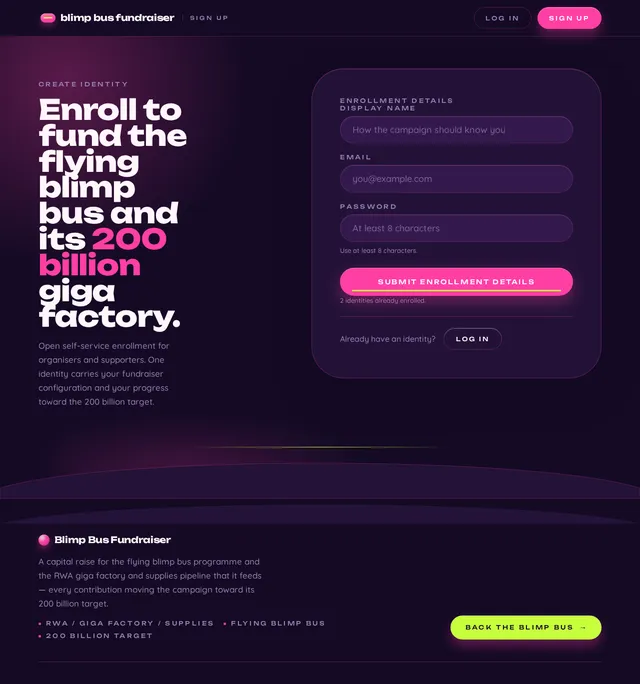 Sign Up