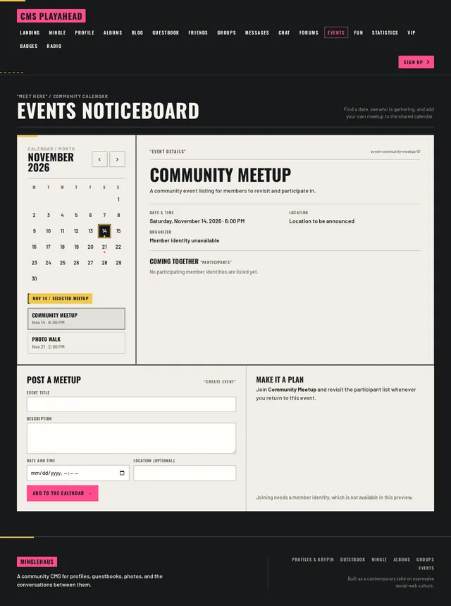 Events