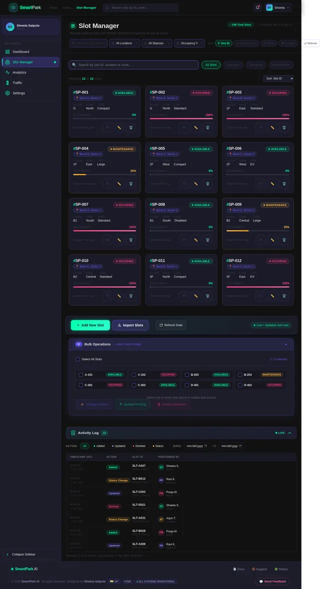 Slot Manager