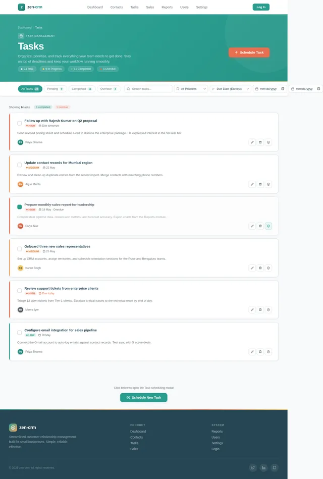 Tasks