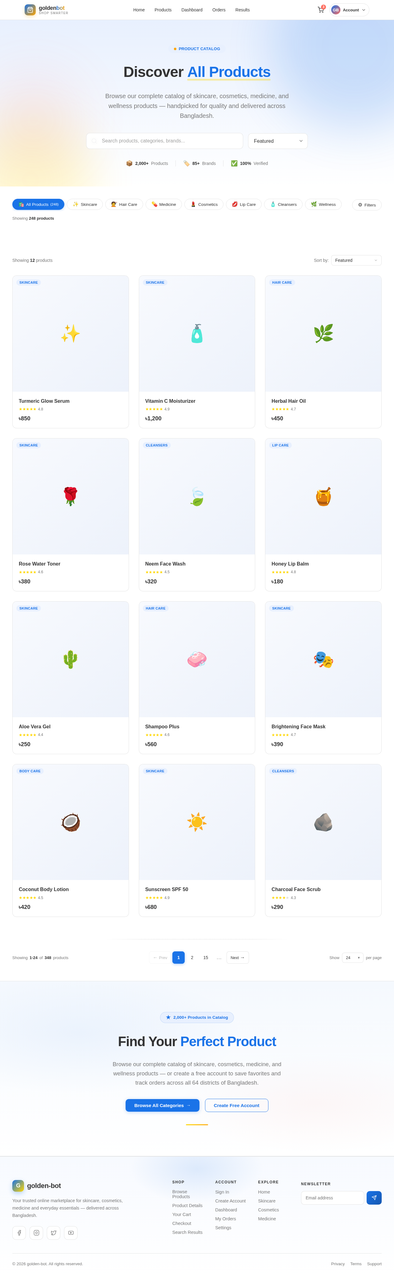 Products design preview