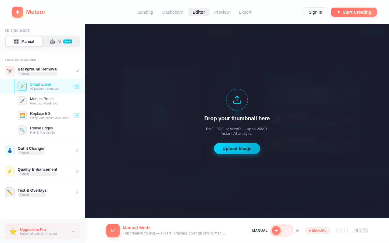 Editor design preview