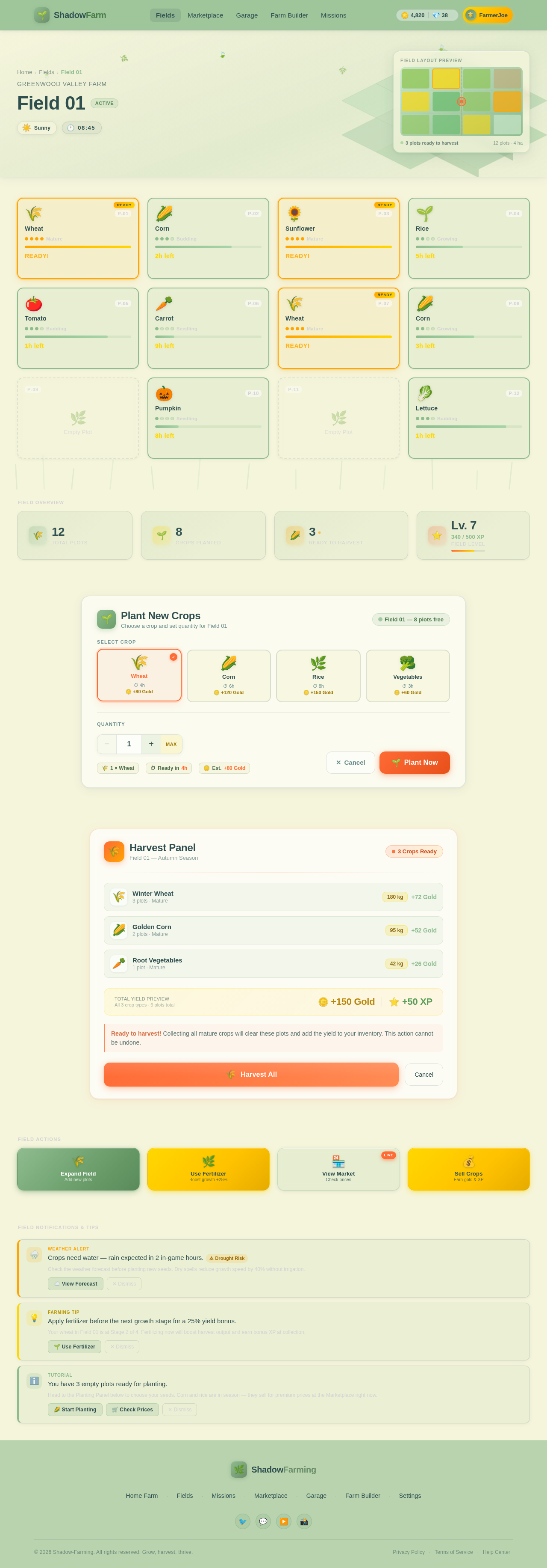 Fields design preview