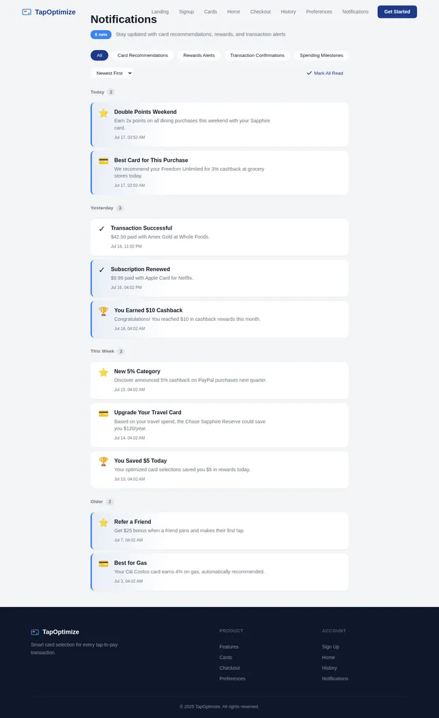 Notifications