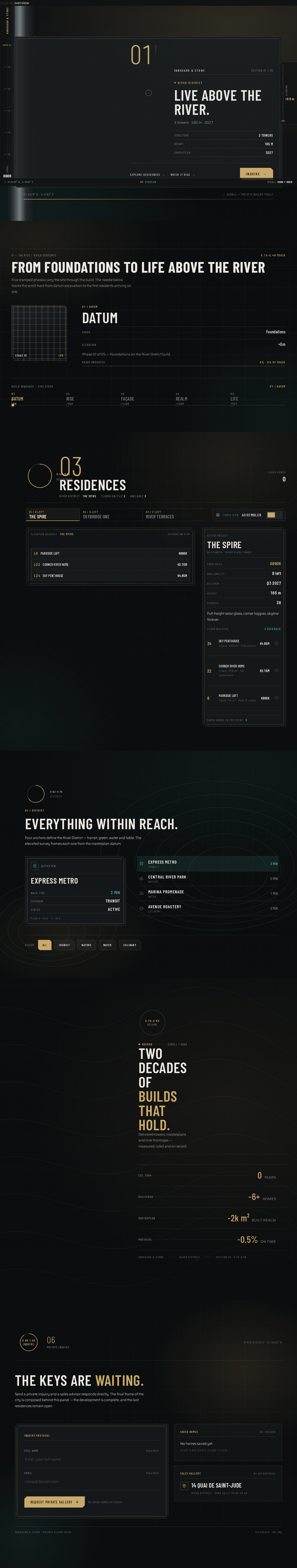 Landing design preview