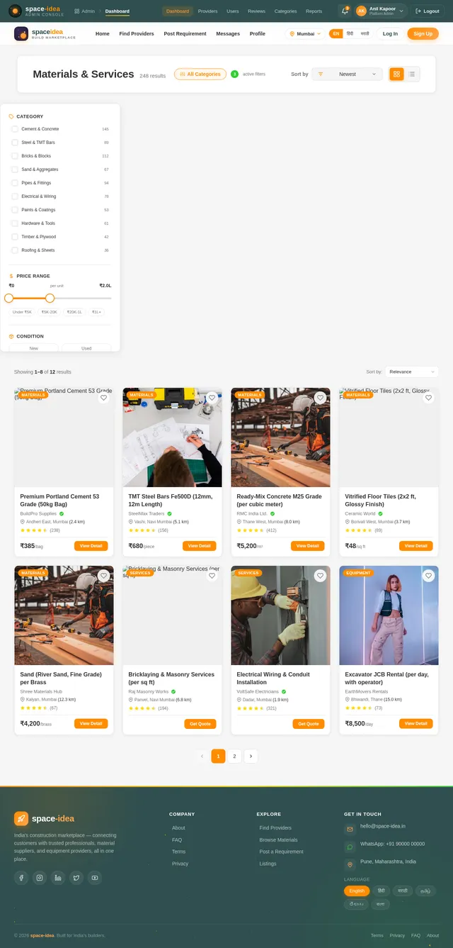 Listings