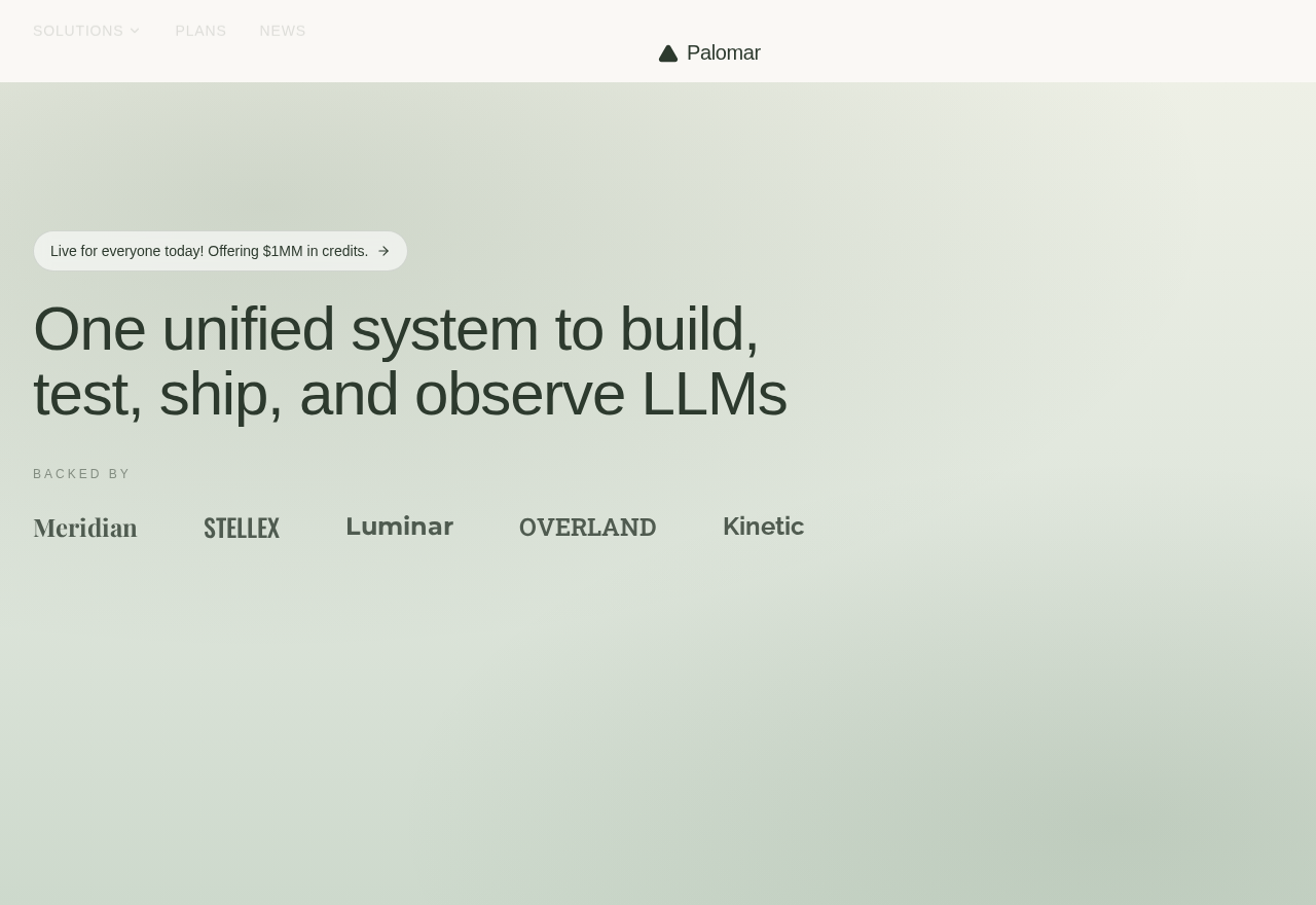 Landing design preview