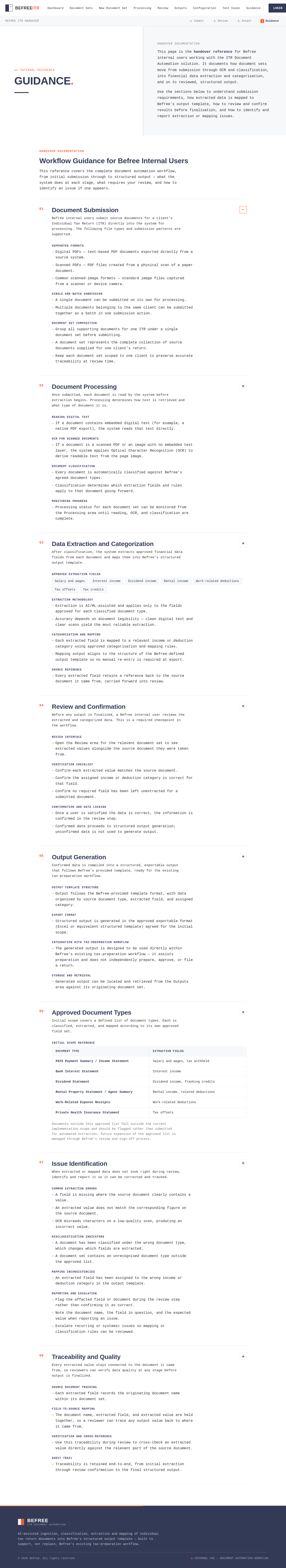 Guidance design preview