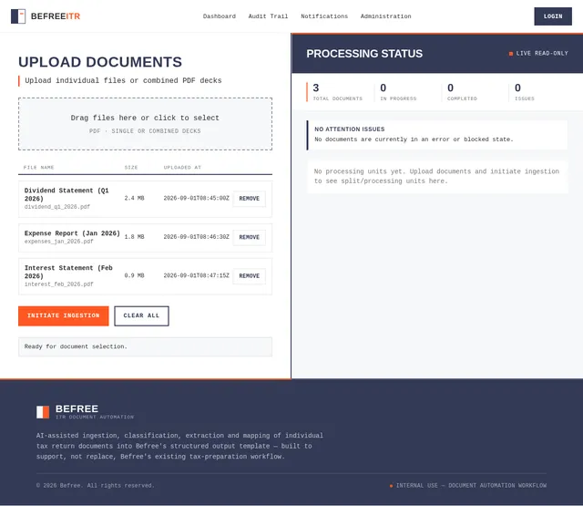Document Intake