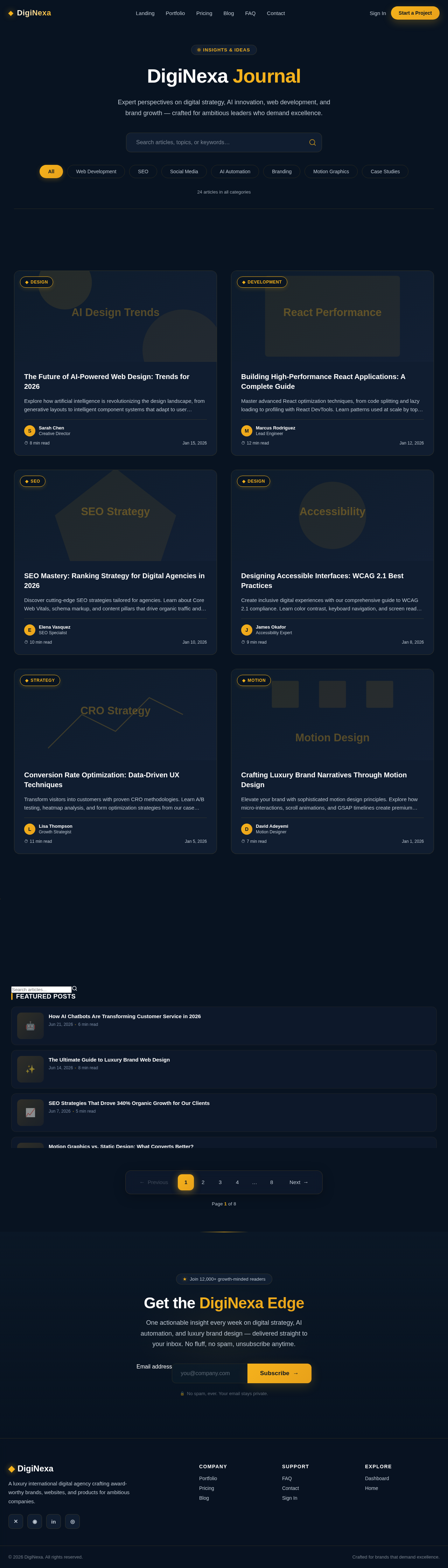 Blog design preview