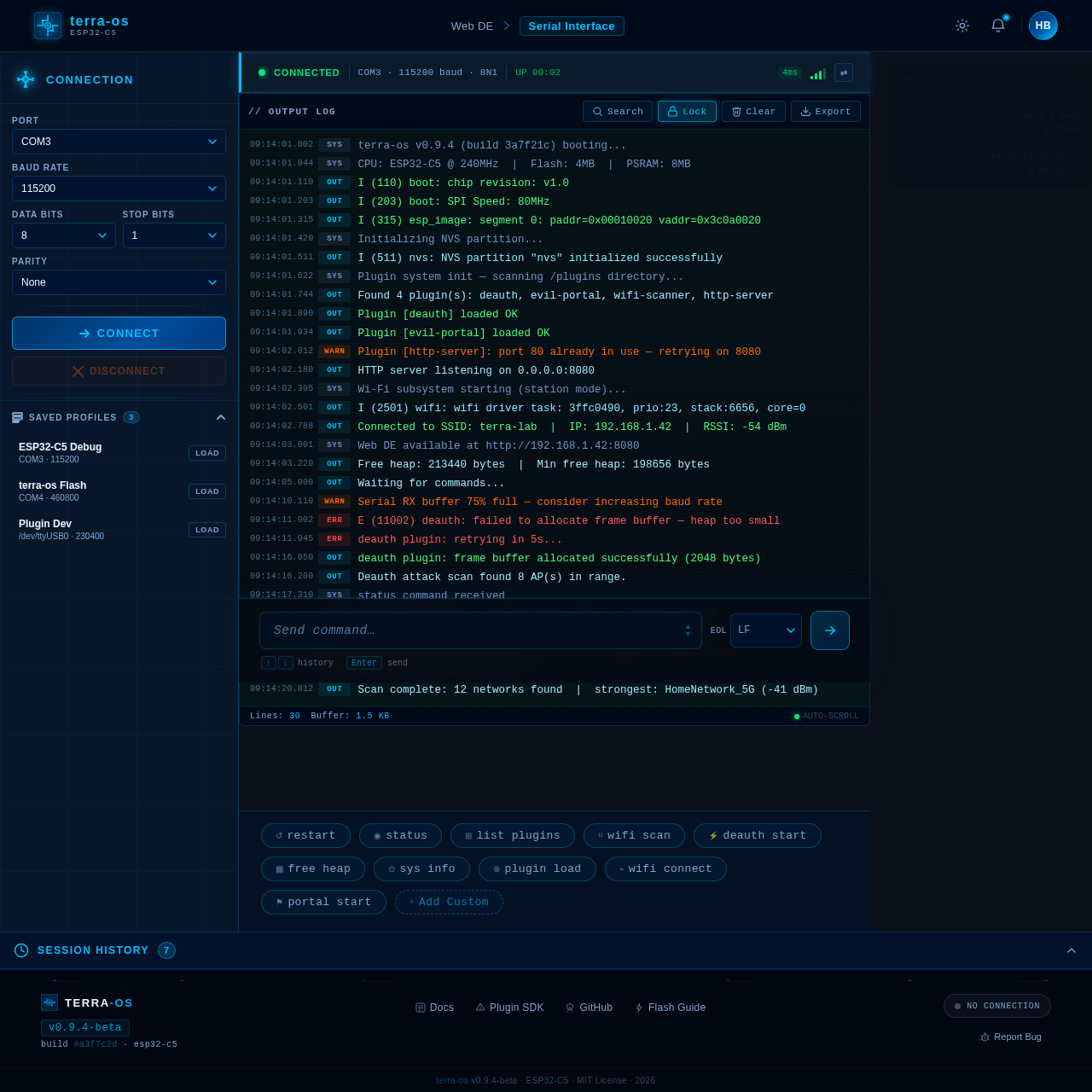 Serial Interface design preview