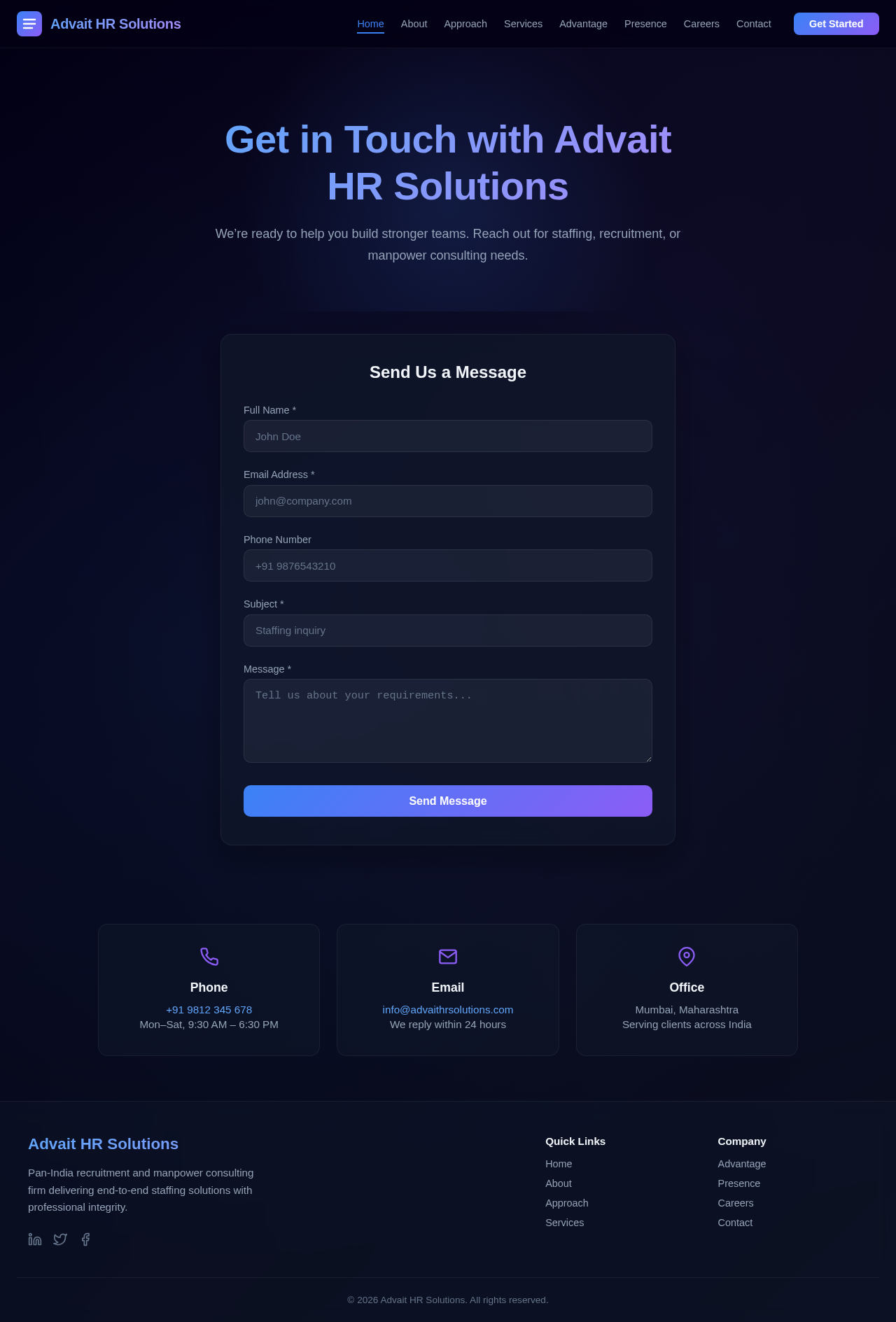 Contact design preview