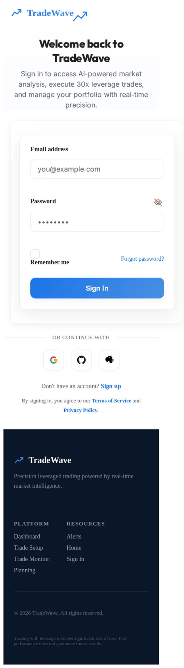 Login