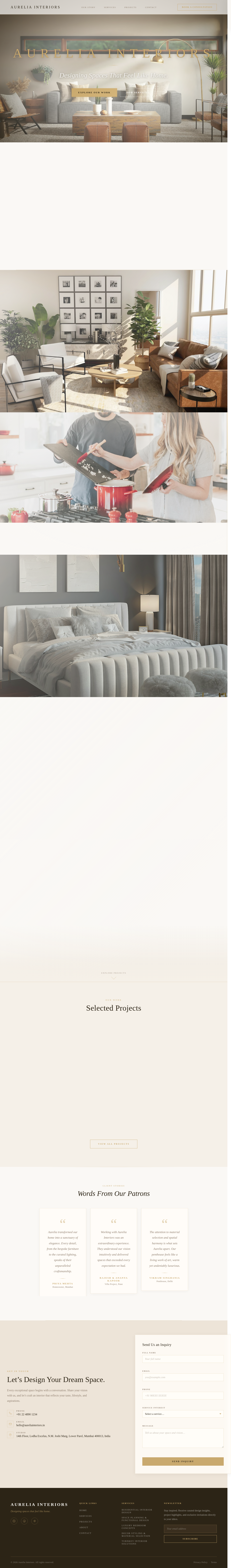 Landing design preview