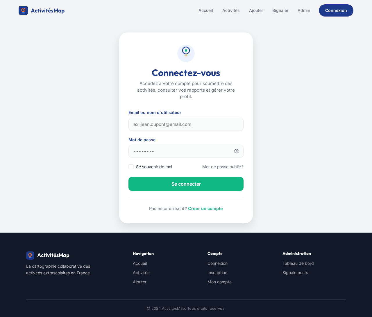 Login design preview