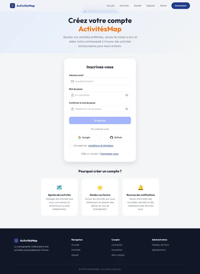 Signup