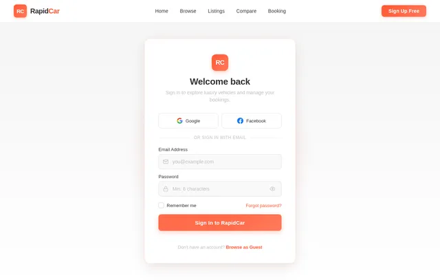 Login