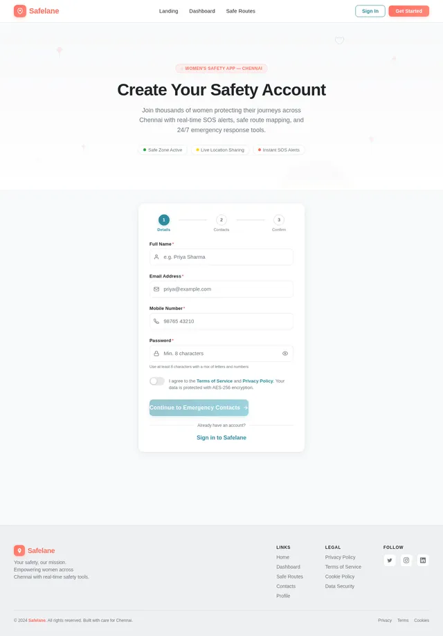 Signup