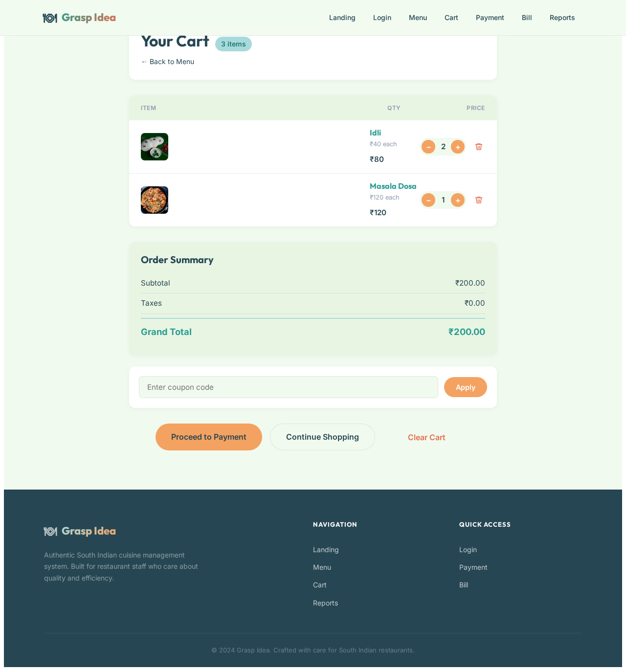 Cart design preview