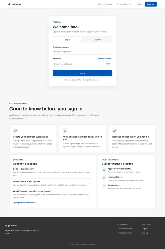 Authentication