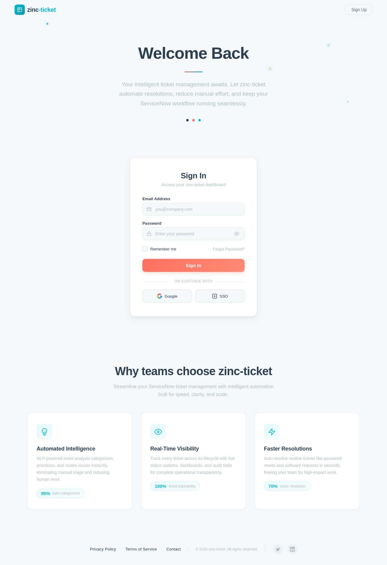 Login design preview