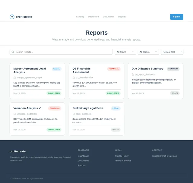 Reports