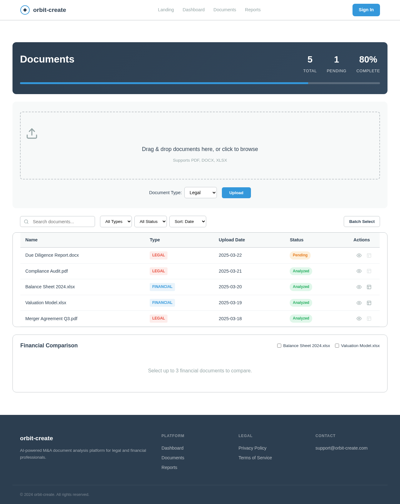 Documents design preview