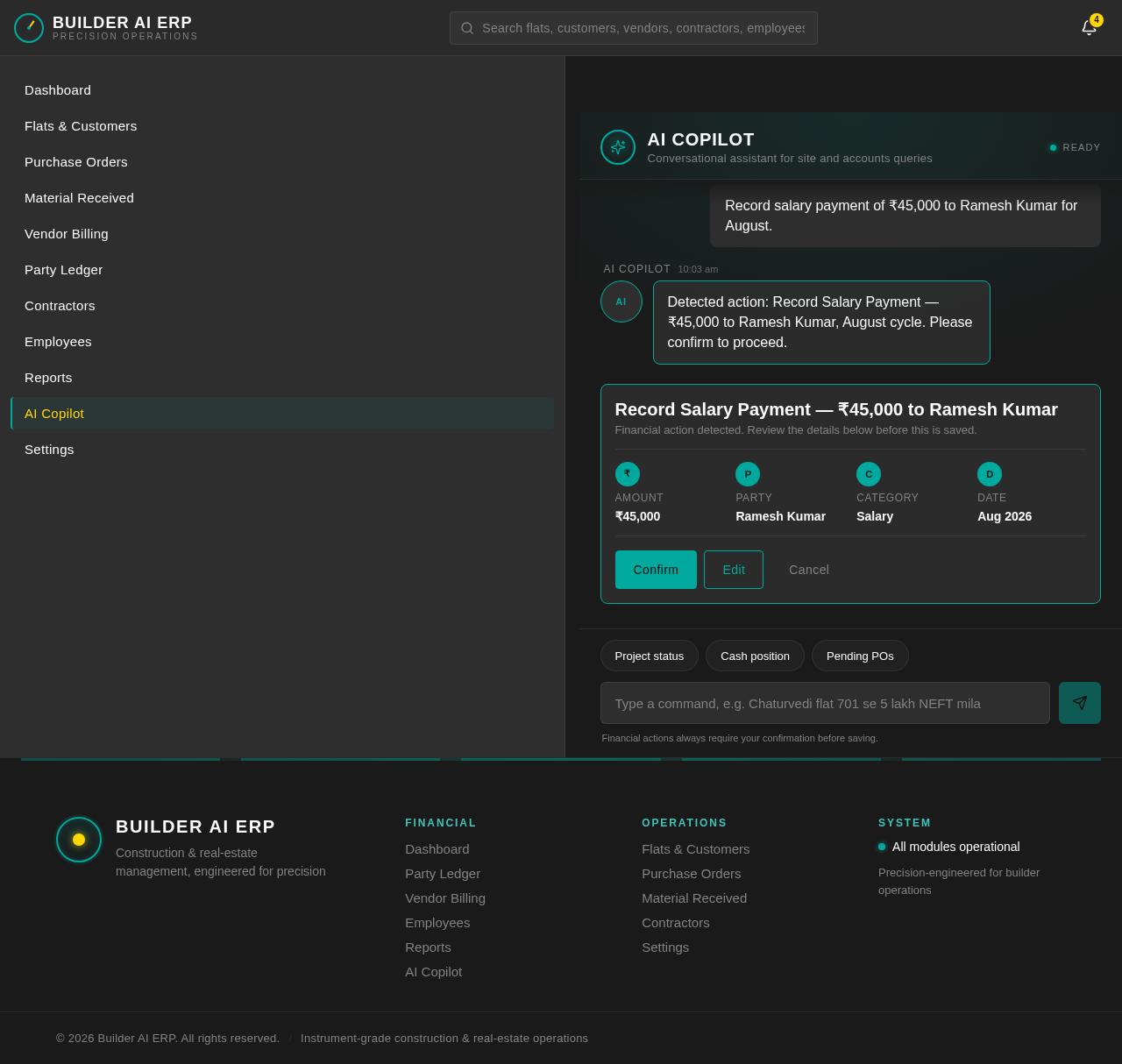 AI Copilot design preview