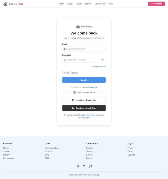 Login