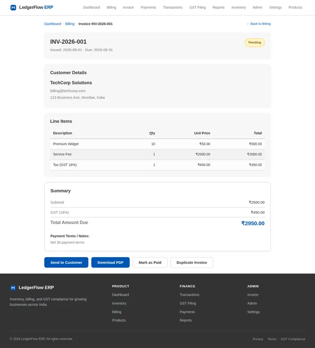 Invoice