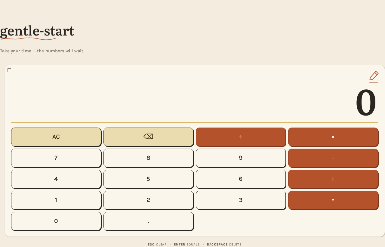 Calculator design preview