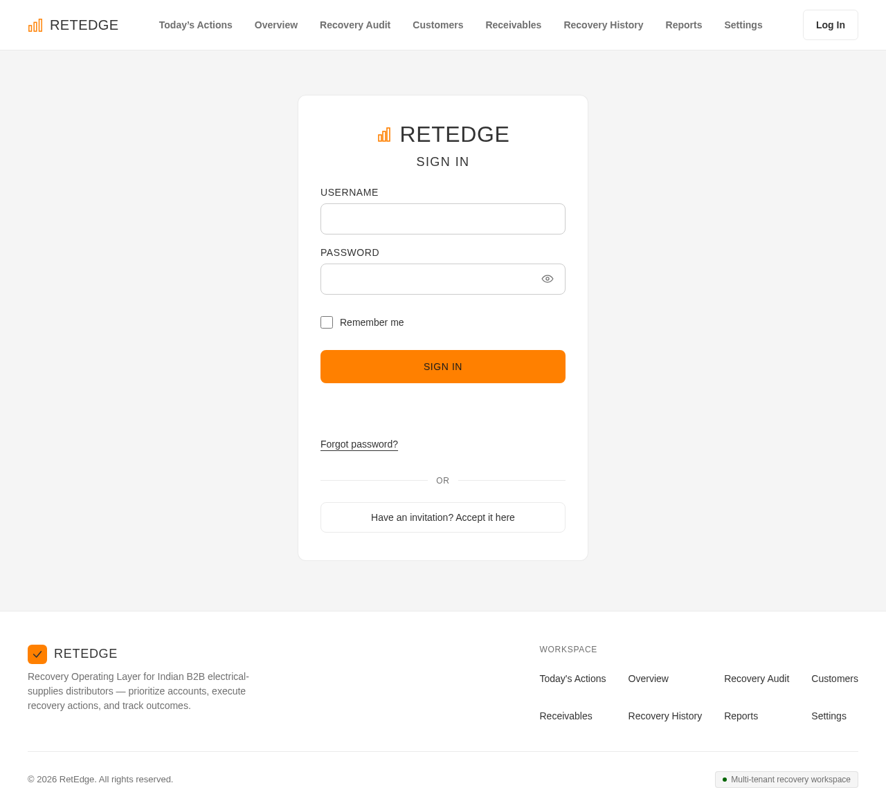 Login design preview