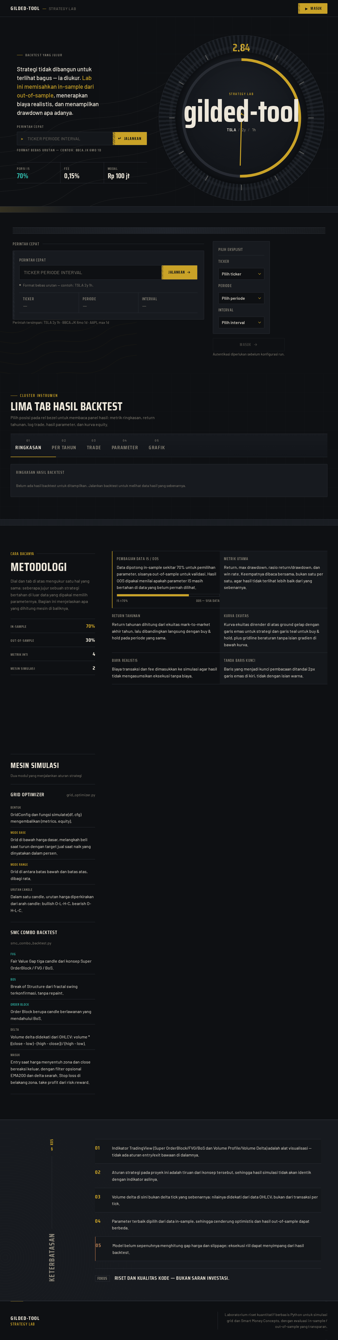 Landing design preview