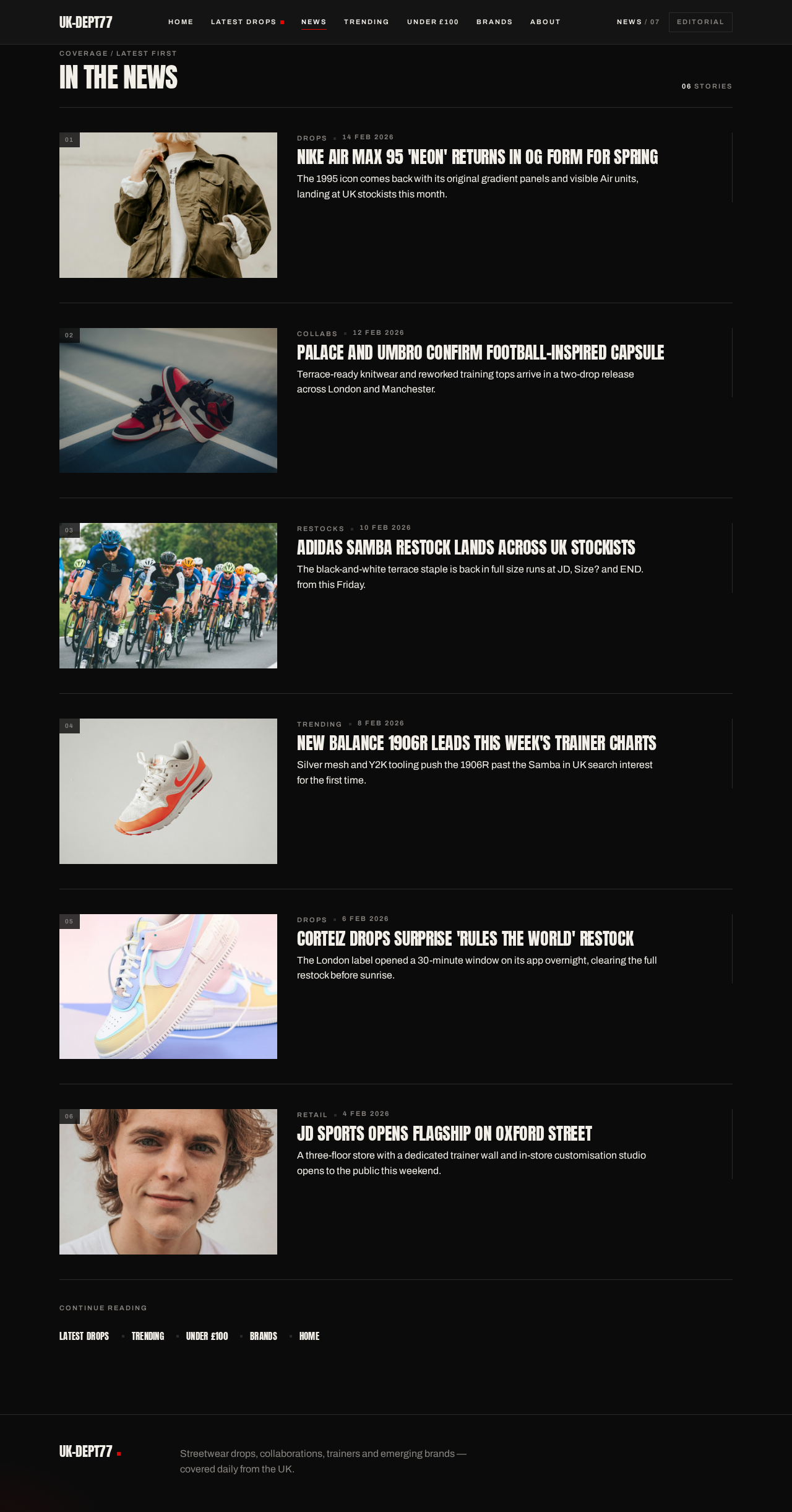 News design preview