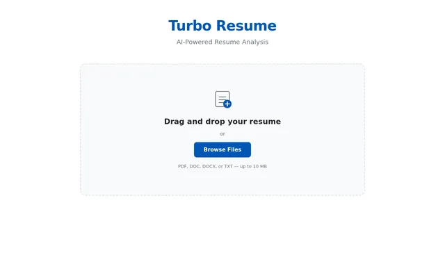 Resume Analyzer