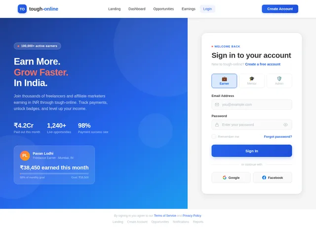 Login