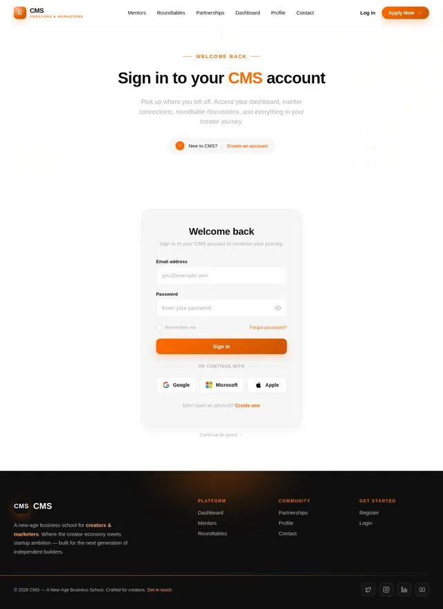 Login