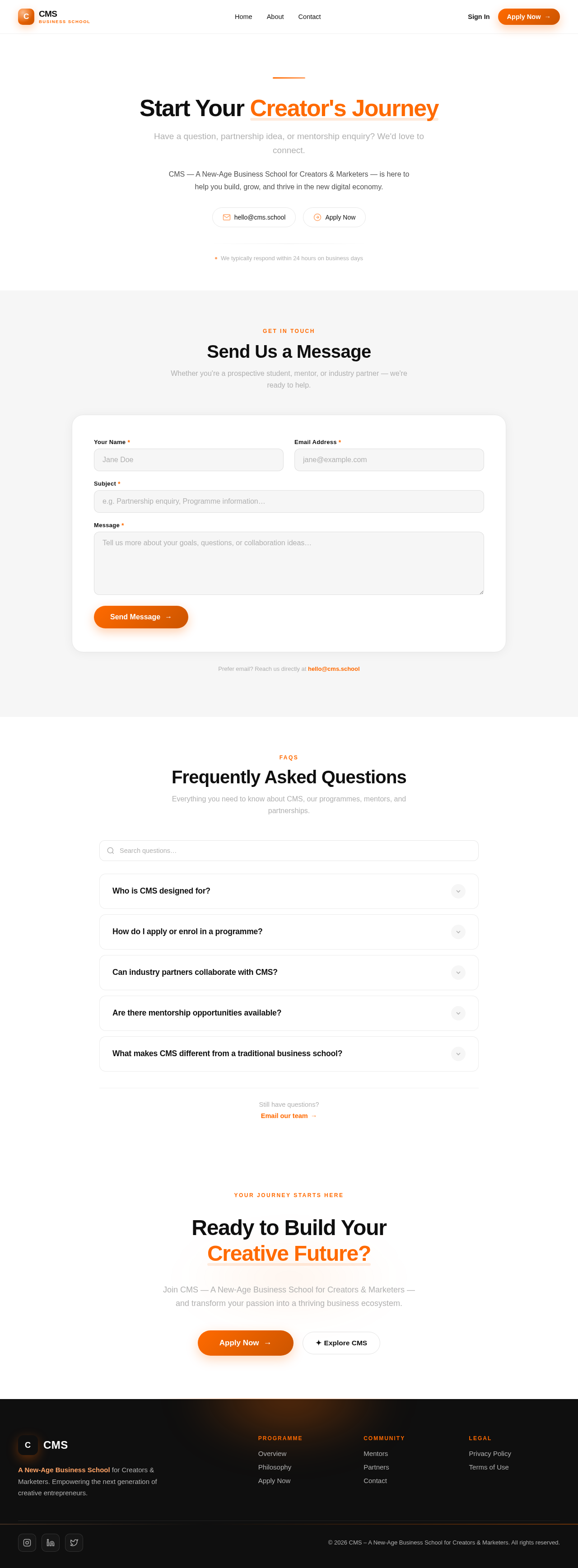 Contact design preview