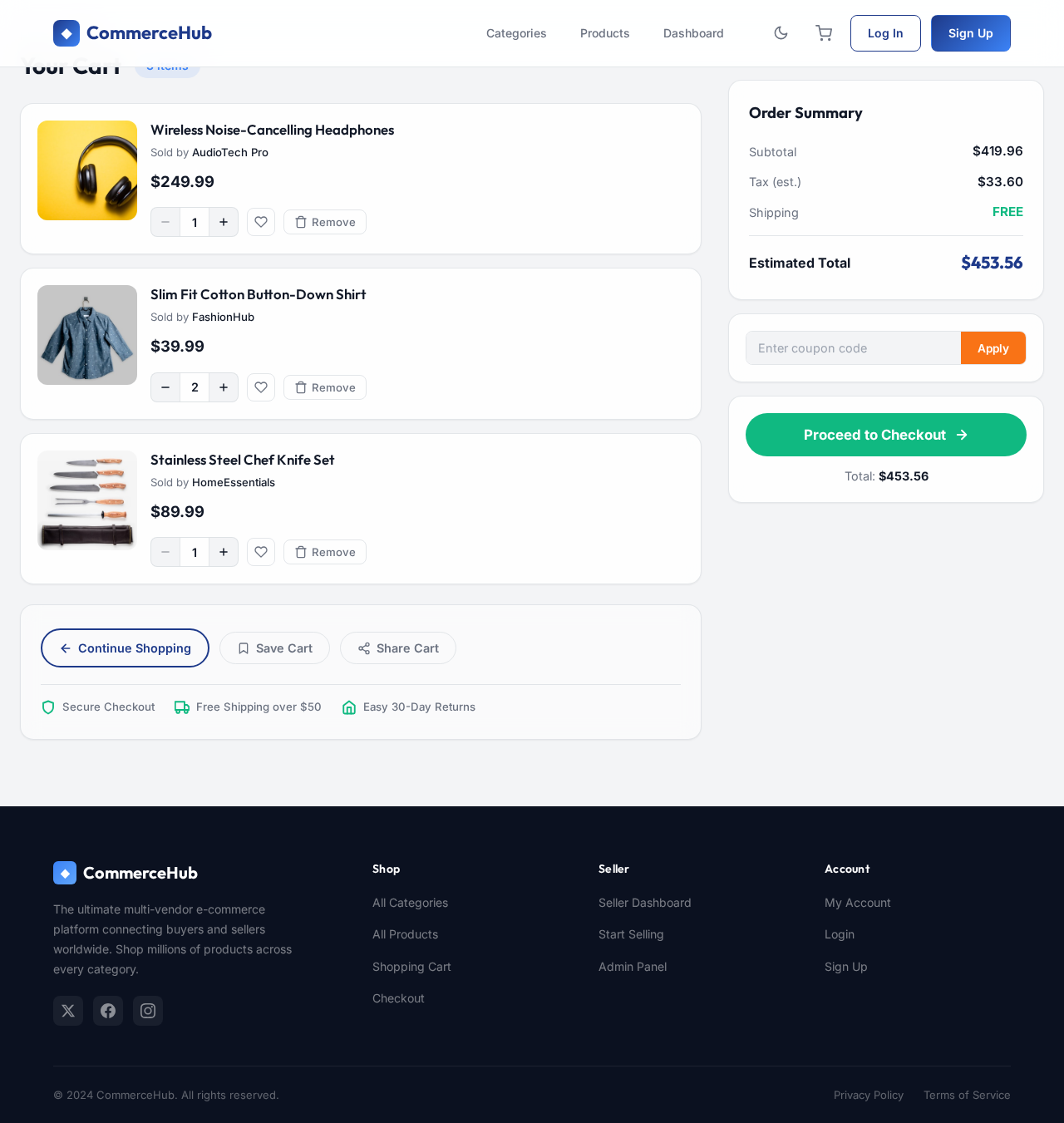 Cart design preview
