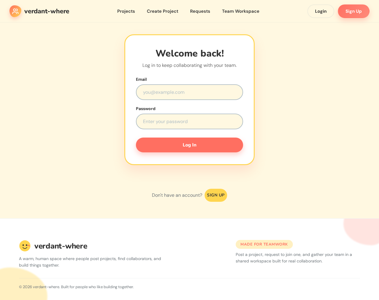 Login design preview