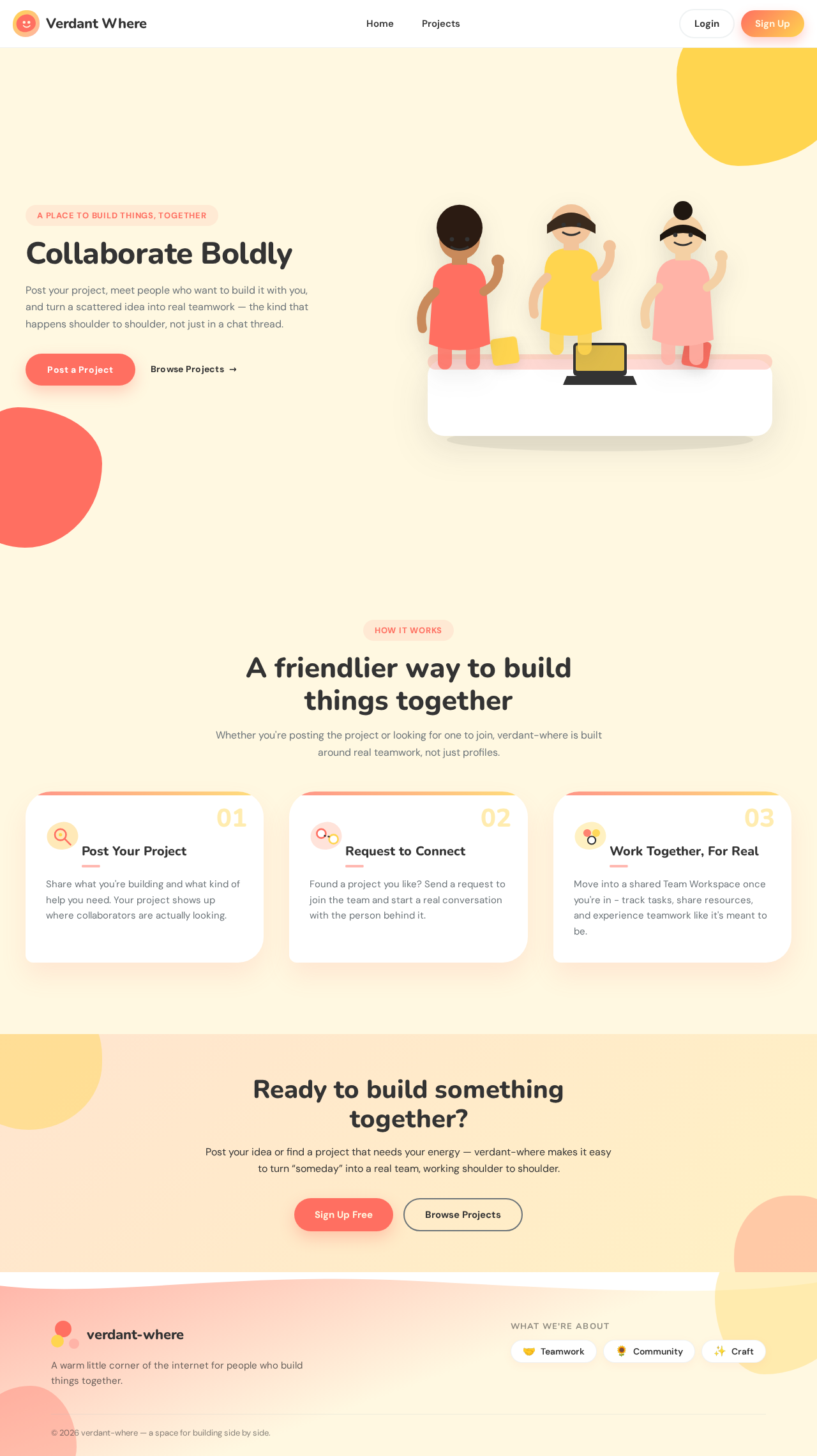 Landing design preview