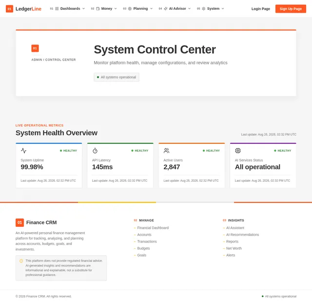 Admin Dashboard