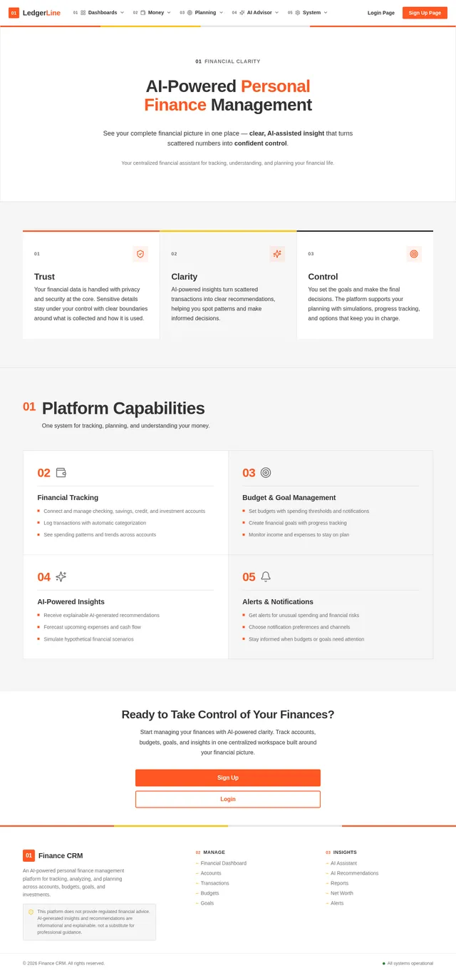 Landing Page