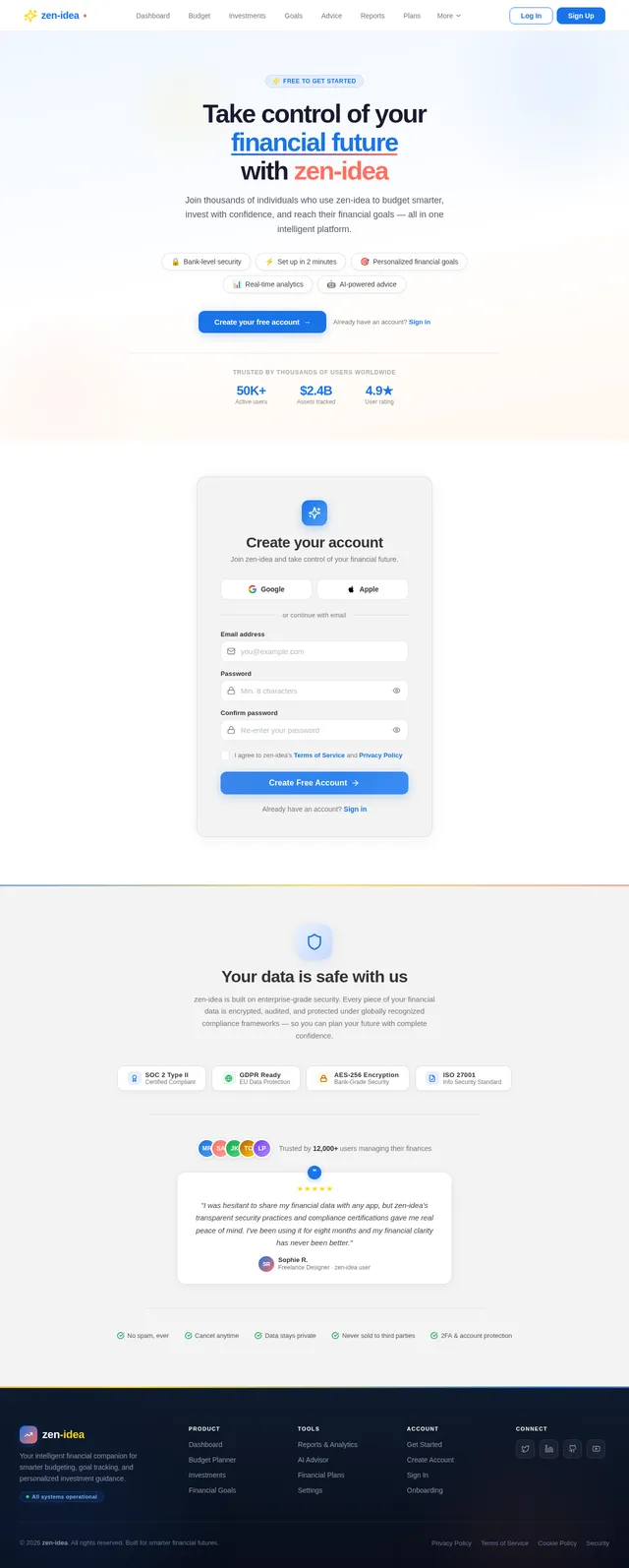 Signup