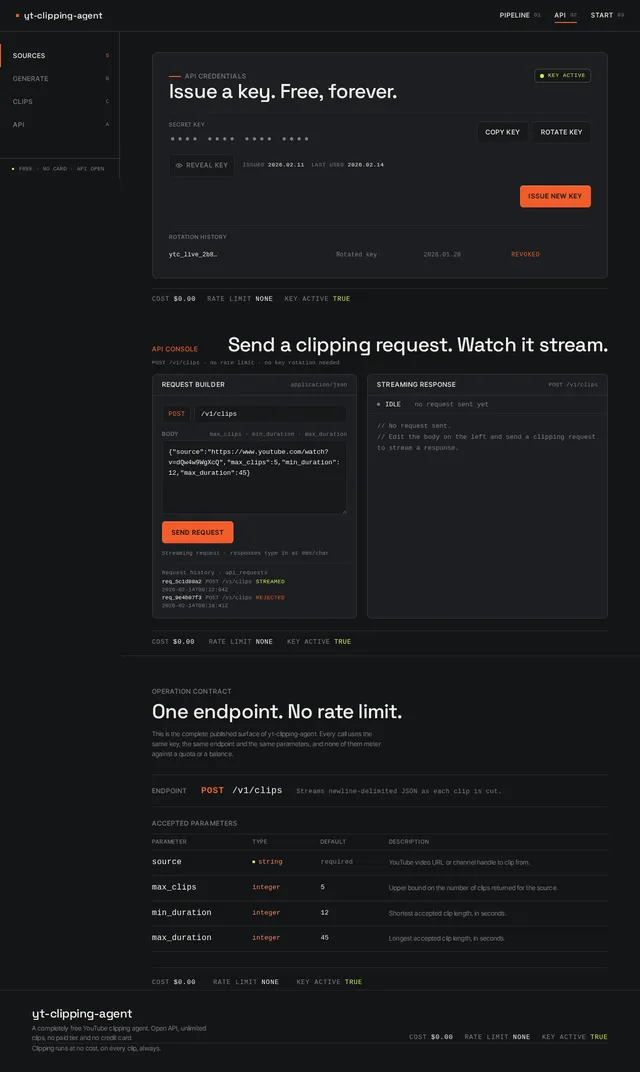 API