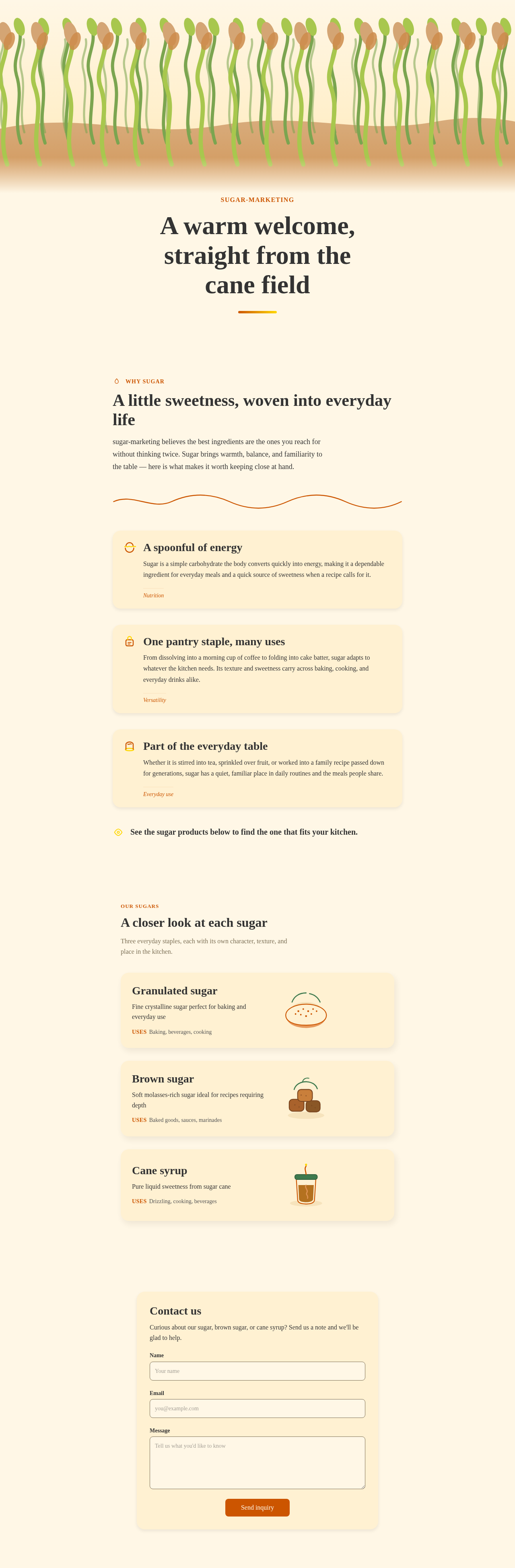 Landing design preview